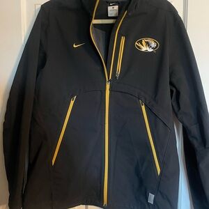 Women’s Nike Missouri Mizzou Tigers Shell Wind Weather Jacket